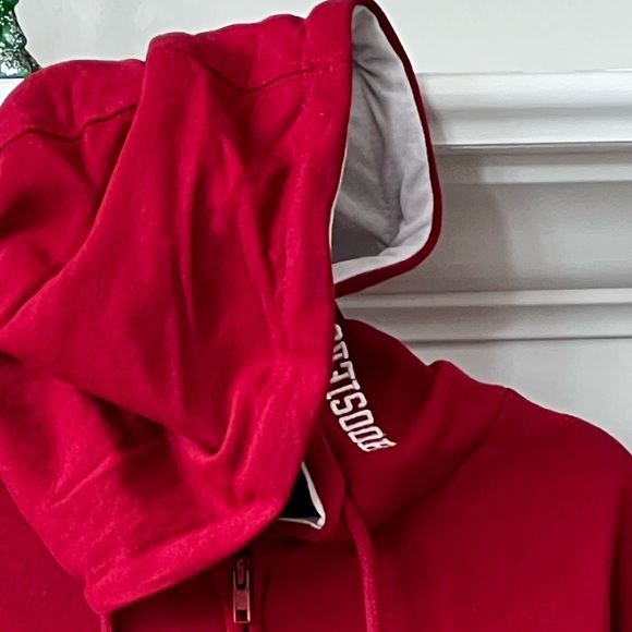 Indiana University 🆕 Full Zip size Medium embroidered hoodie - Picture 12 of 12